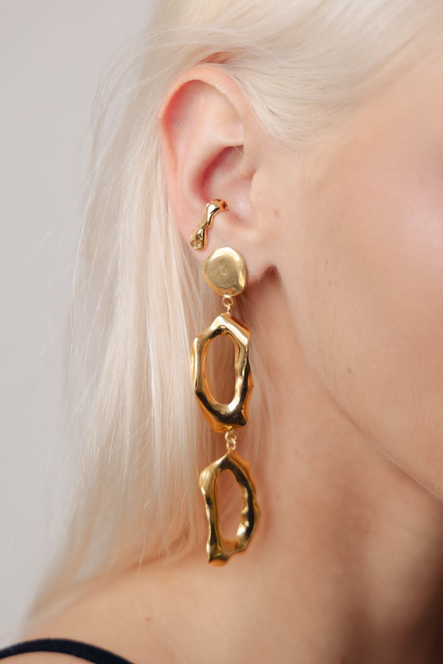 Speculo Gold Earrings
