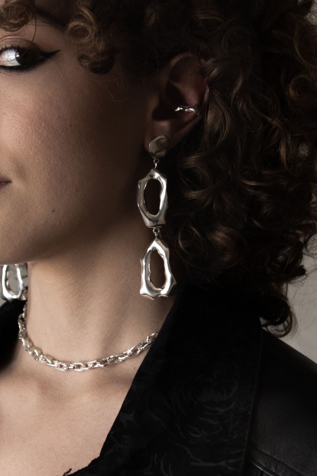 Speculo Silver Earrings